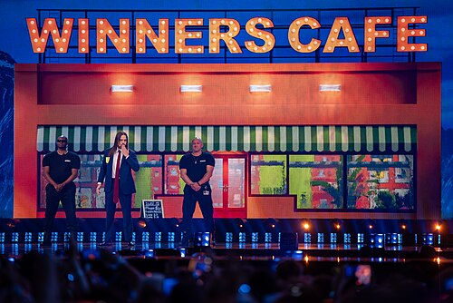 Tommy Cash, Eurovision 2025 1st semi final live show