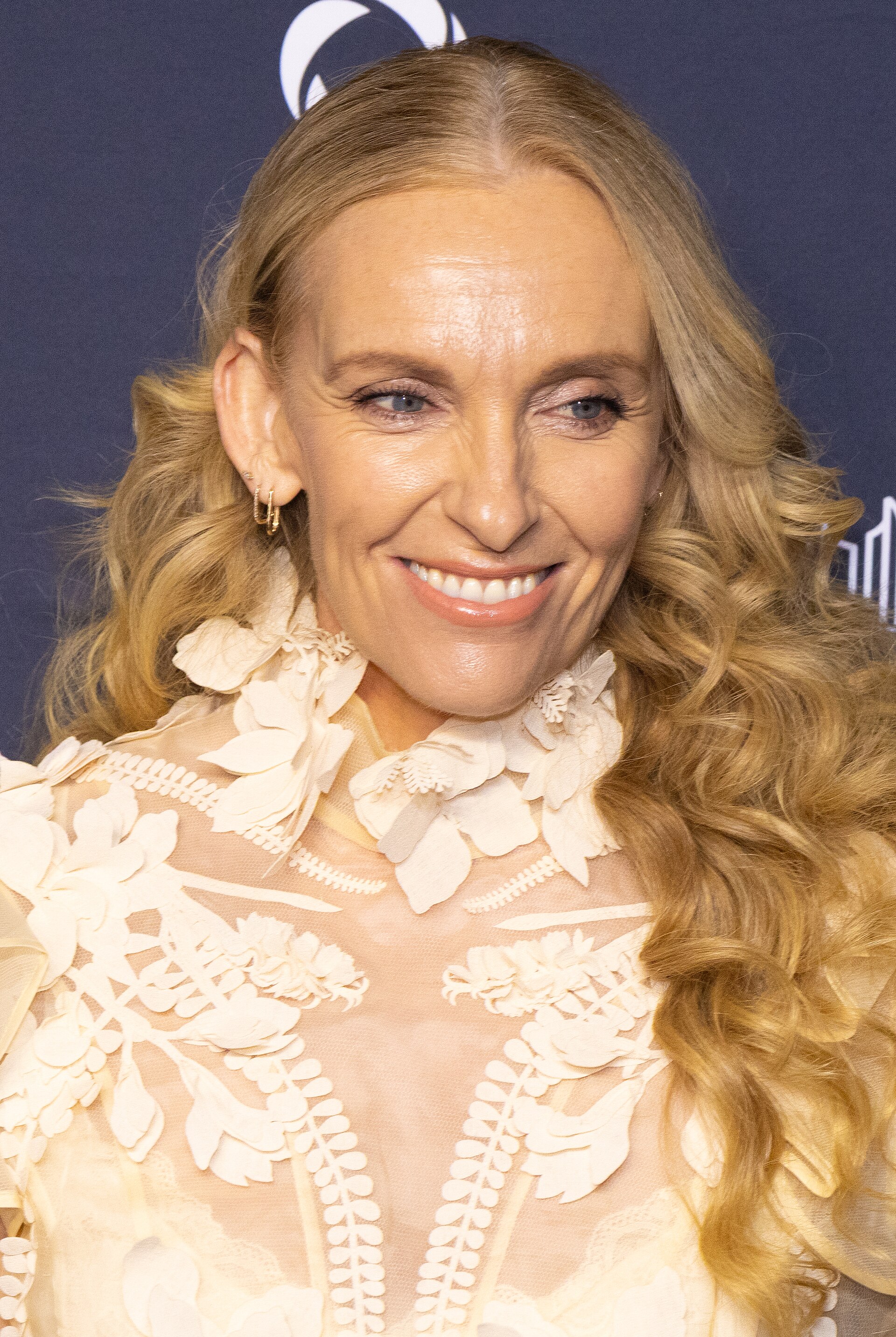 Toni Collette, series regular, at the 2025 Toronto International Film Festival (TIFF) for premiere of Wayward.