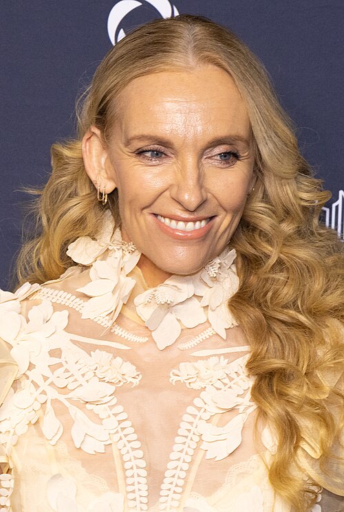 Toni Collette, series regular, at the 2025 Toronto International Film Festival (TIFF) for premiere of Wayward.