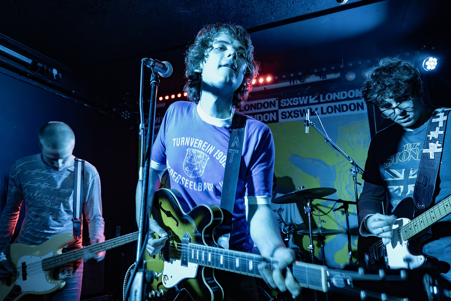 Tooth, indie rock group from London, at the 2025 SXSW London festival in London, England.