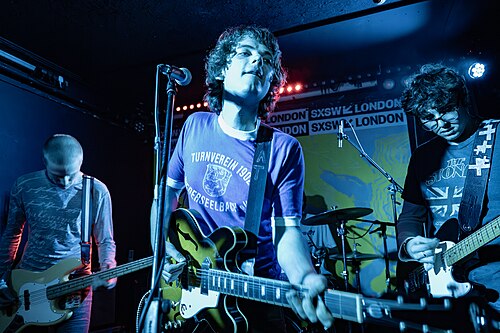 Tooth, indie rock group from London, at the 2025 SXSW London festival in London, England.