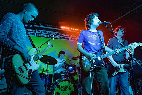 Tooth, indie rock group from London, at the 2025 SXSW London festival in London, England.