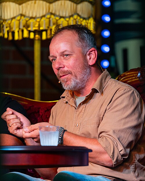 Tor-Erling Thømt Ruud at the True Crime festival in Arendal, Norway, 2025