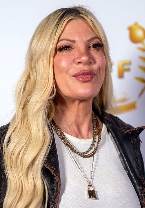 Tori Spelling at the Premiere of The Best Pizza is in LA. From the Pasadena International Film Festival, 3 April 2025.