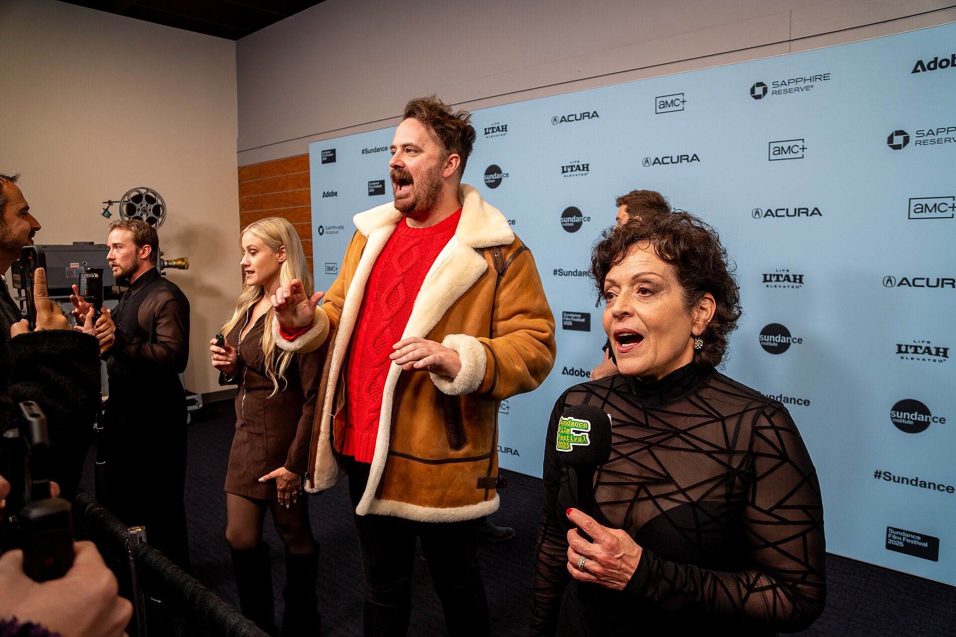 Touch Me Cast at the 2025 Sundance Film Festival