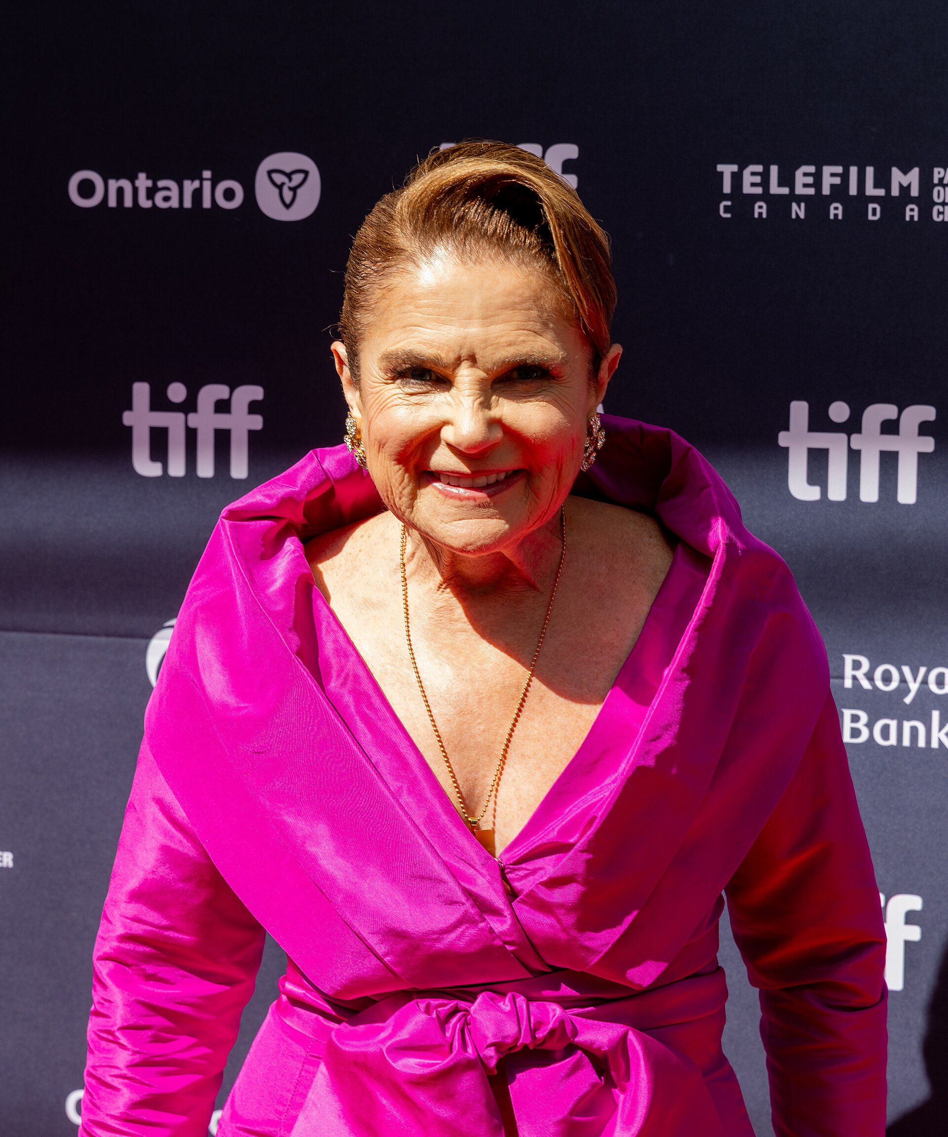 Tovah Feldshuh, actor, at the 2025 Toronto International Film Festival (TIFF) for the movie Tuner.