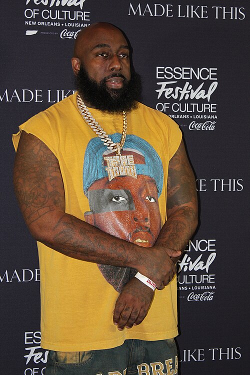 Trae Tha Truth at the Essence Festival of Culture 2025 in New Orleans, Louisiana in July 2025.