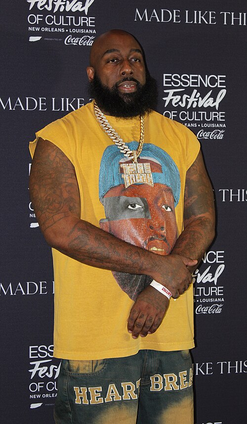 Trae Tha Truth at the Essence Festival of Culture 2025 in New Orleans, Louisiana in July 2025.