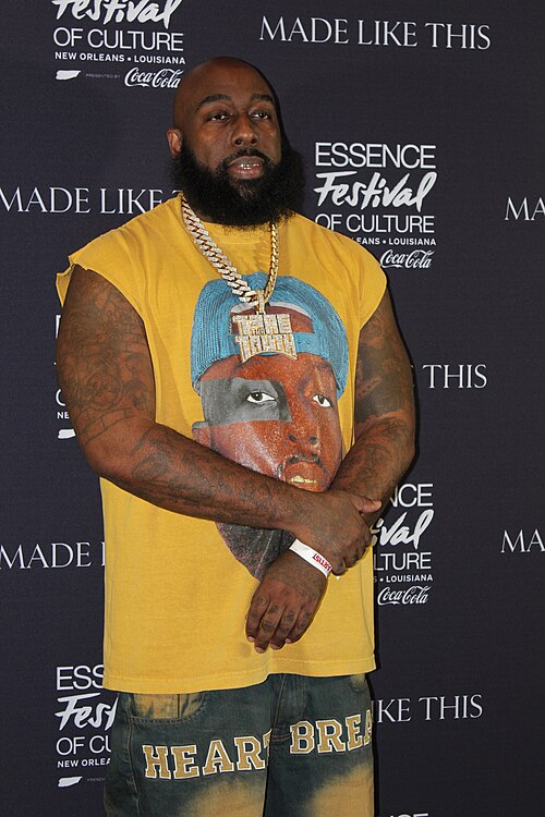Trae Tha Truth at the Essence Festival of Culture 2025 in New Orleans, Louisiana in July 2025.