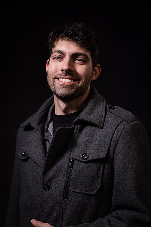 Trey Jablinske at the 2024 Sundance Film Festival on January 22, 2024.