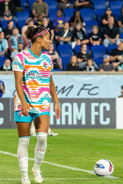 Trinity Armstrong during Gotham FC vs San Diego Wave on 5.16.25