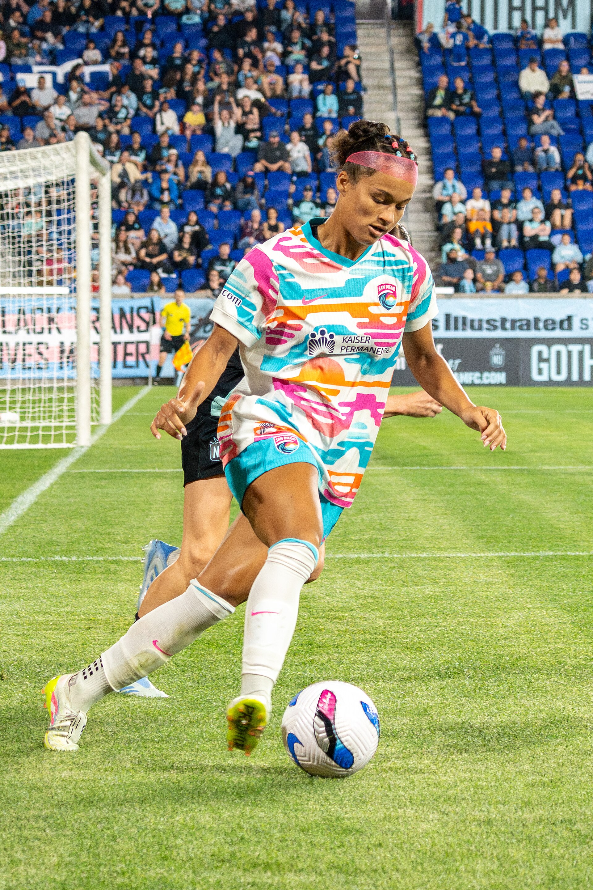 Trinity Armstrong during Gotham FC vs San Diego Wave on 5.16.25