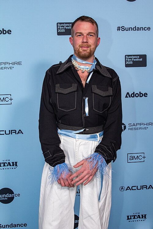 Tristan Scott-Behrends, producer, at the 2025 Sundance Film Festival for the movie Bunnylovr.