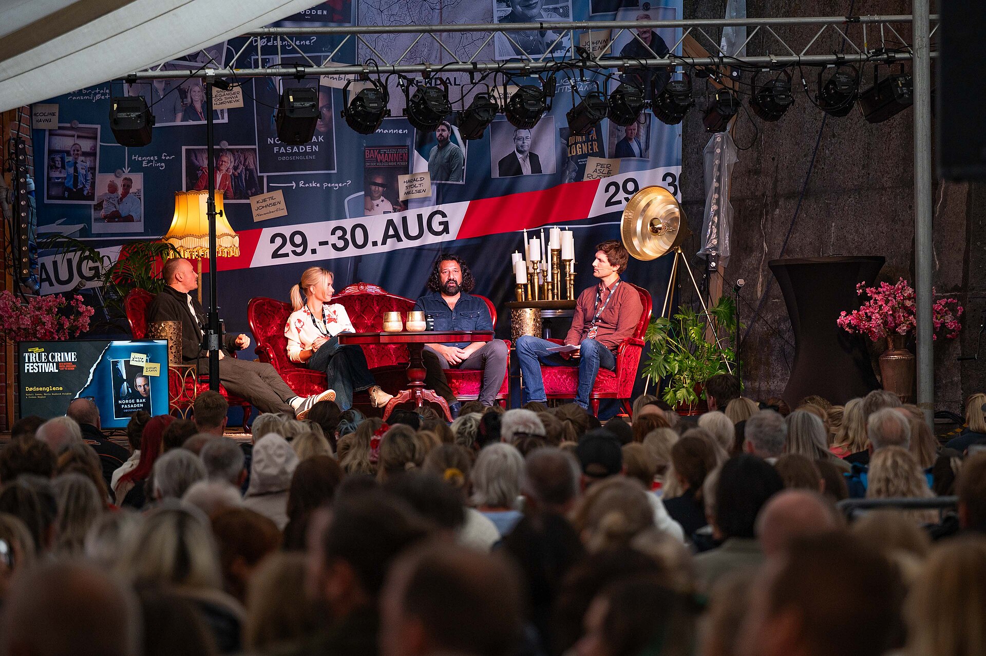 From the True Crime festival in Arendal, Norway, 2025
