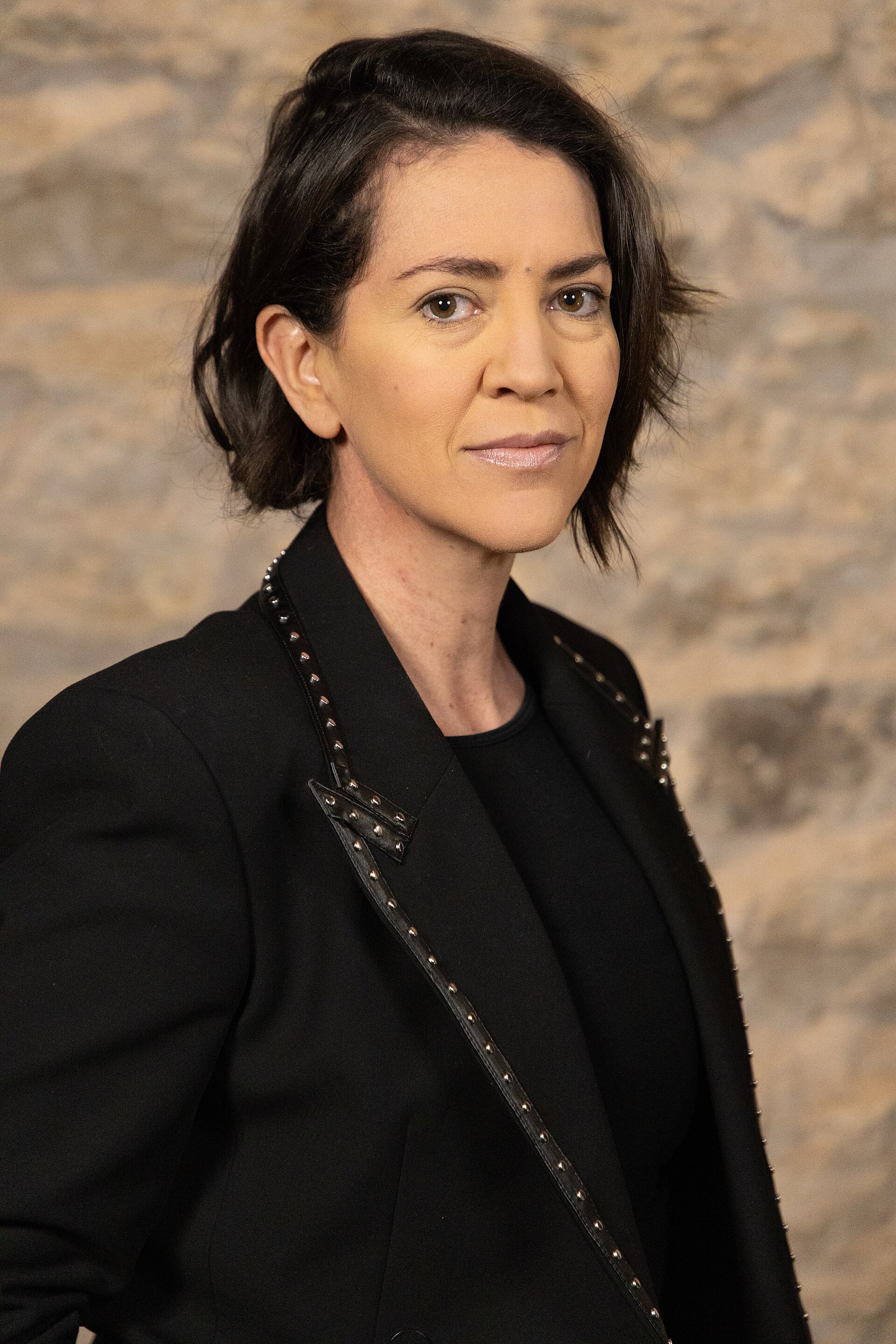 Urzula Barba Hopfner, Film Director, at the WikiPortraits studio at the 2025 SXSW Festival.