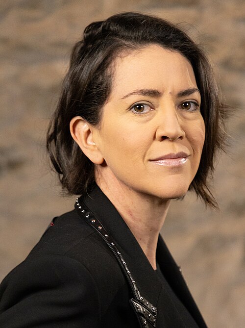 Urzula Barba Hopfner, Film Director, at the WikiPortraits studio at the 2025 SXSW Festival.