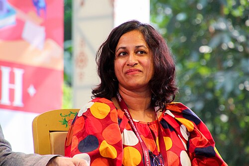 V. V. Ganeshananthan, writer and journalist, at the 2025 Jaipur Literature Festival in Jaipur, India.