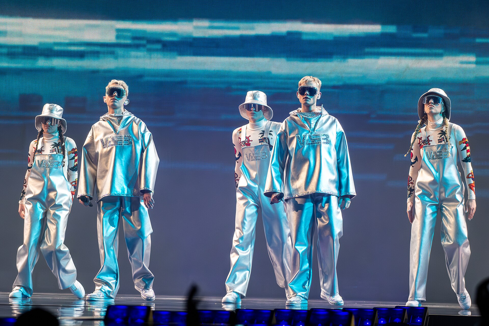 Vaeb, Eurovision 2025 1st semi final live show