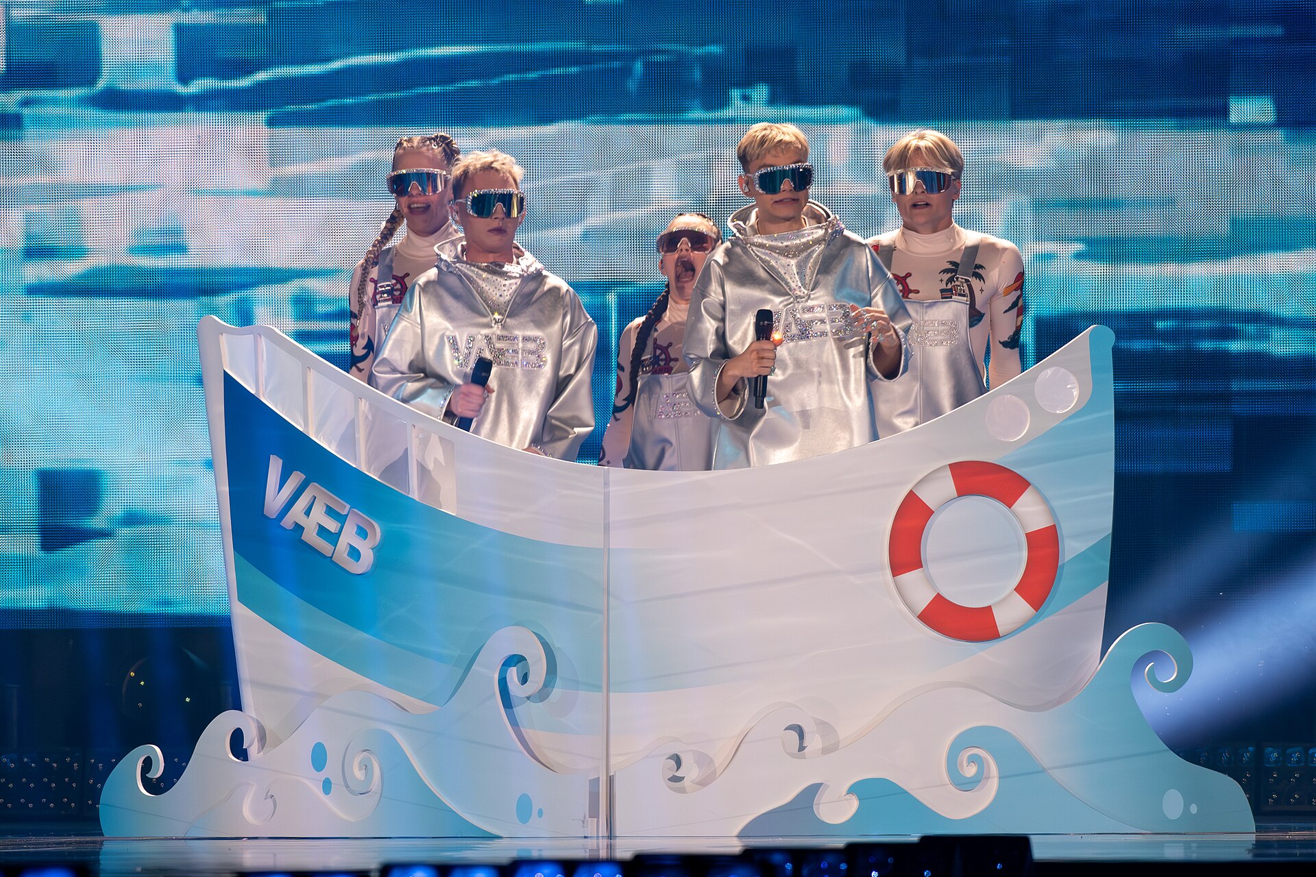 Vaeb, Eurovision 2025 1st semi final live show