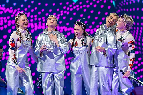 Vaeb, Eurovision 2025 1st semi final live show