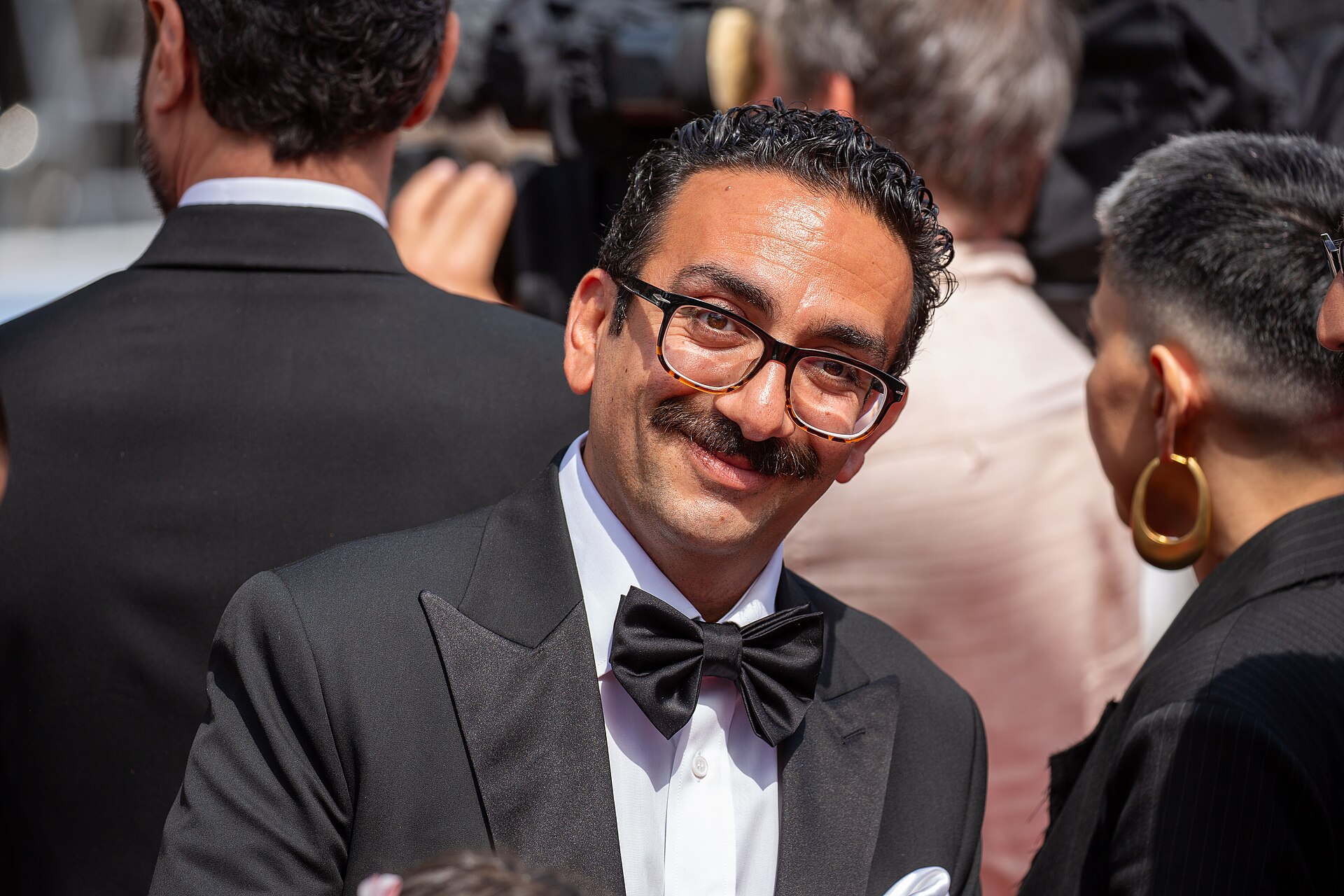 Vahid Mobasseri on Cannes Red Carpet for the Un simple accident Premiere