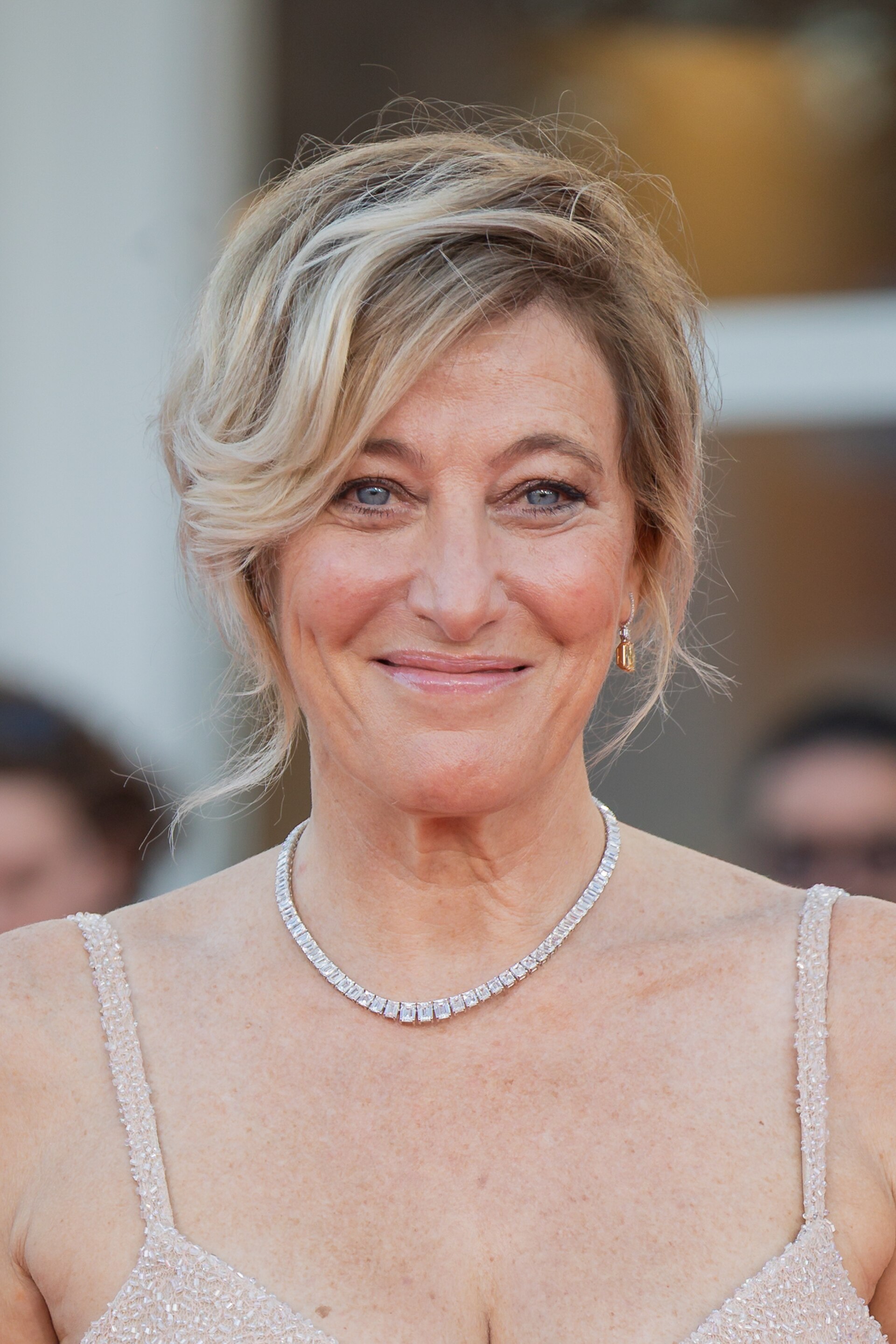 Valeria Bruni Tedeschi, actress, at 82nd Venice International Film Festival in Venice, Italy for the film Duse.