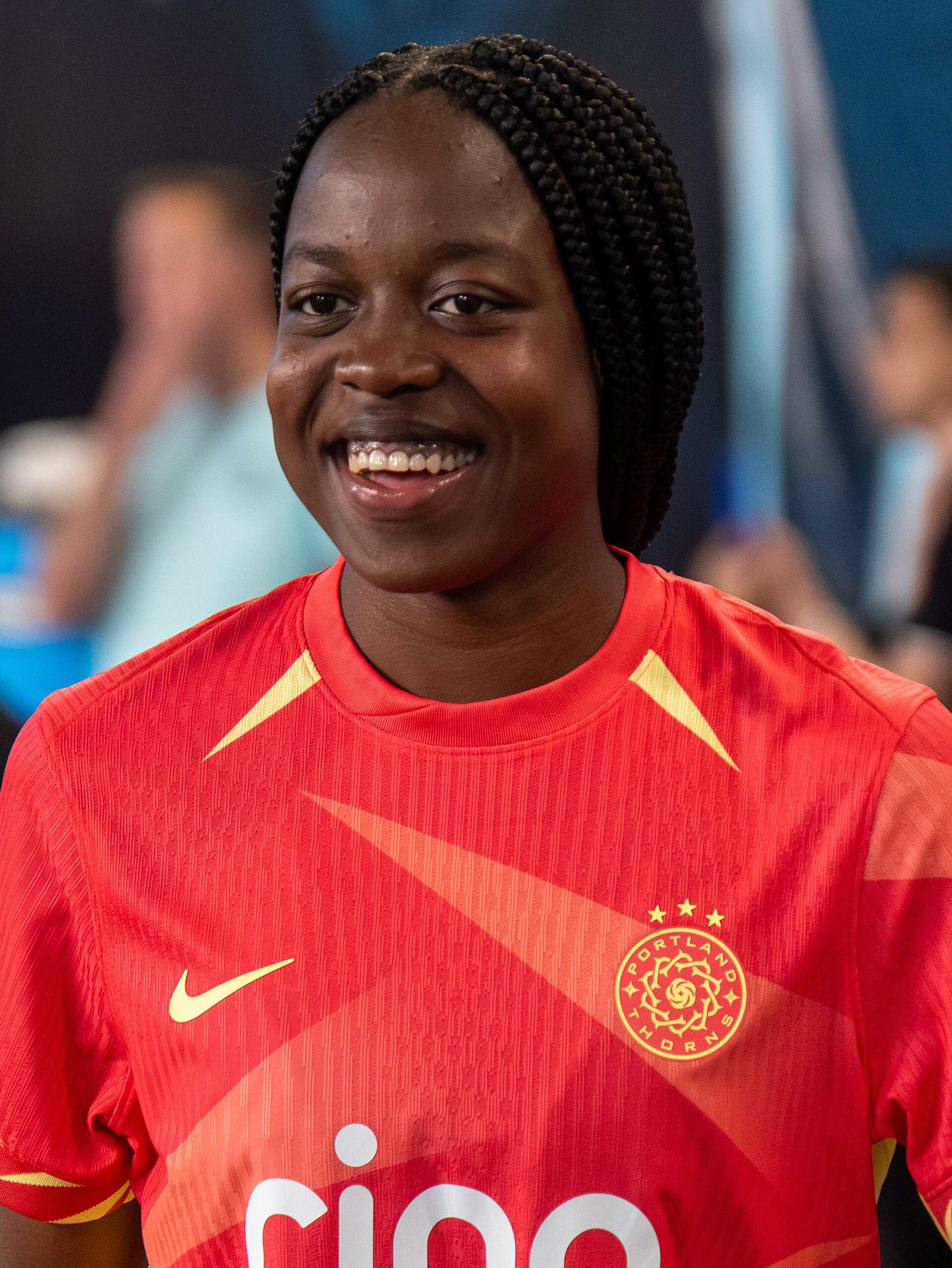 Valerin Loboa during Gotham FC vs Portland Thorns FC on 26 Sep 2025