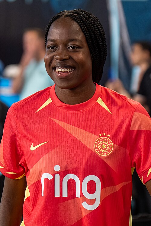 Valerin Loboa during Gotham FC vs Portland Thorns FC on 26 Sep 2025