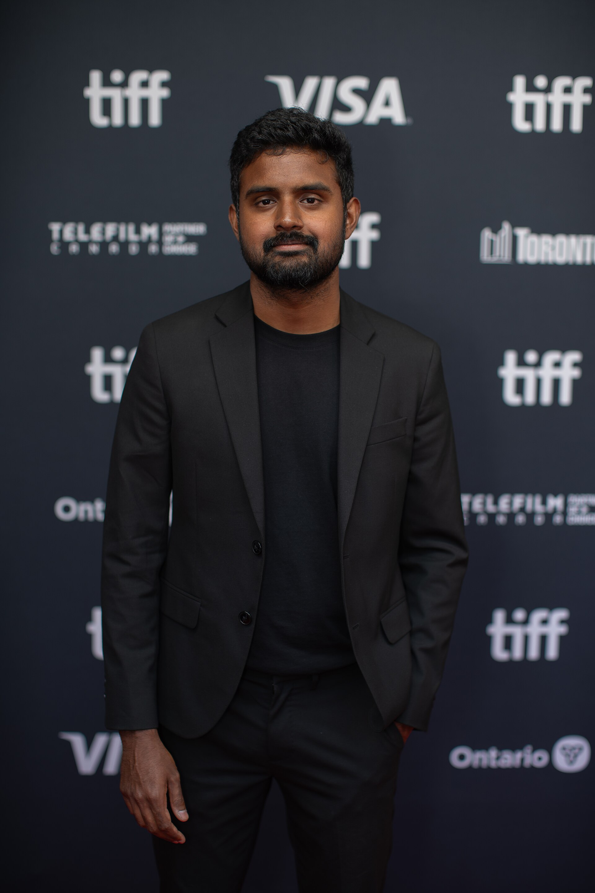 Vibirson Gnanatheepan, casting director of 'Little Jaffna', at the 2024 Toronto International Film Festival