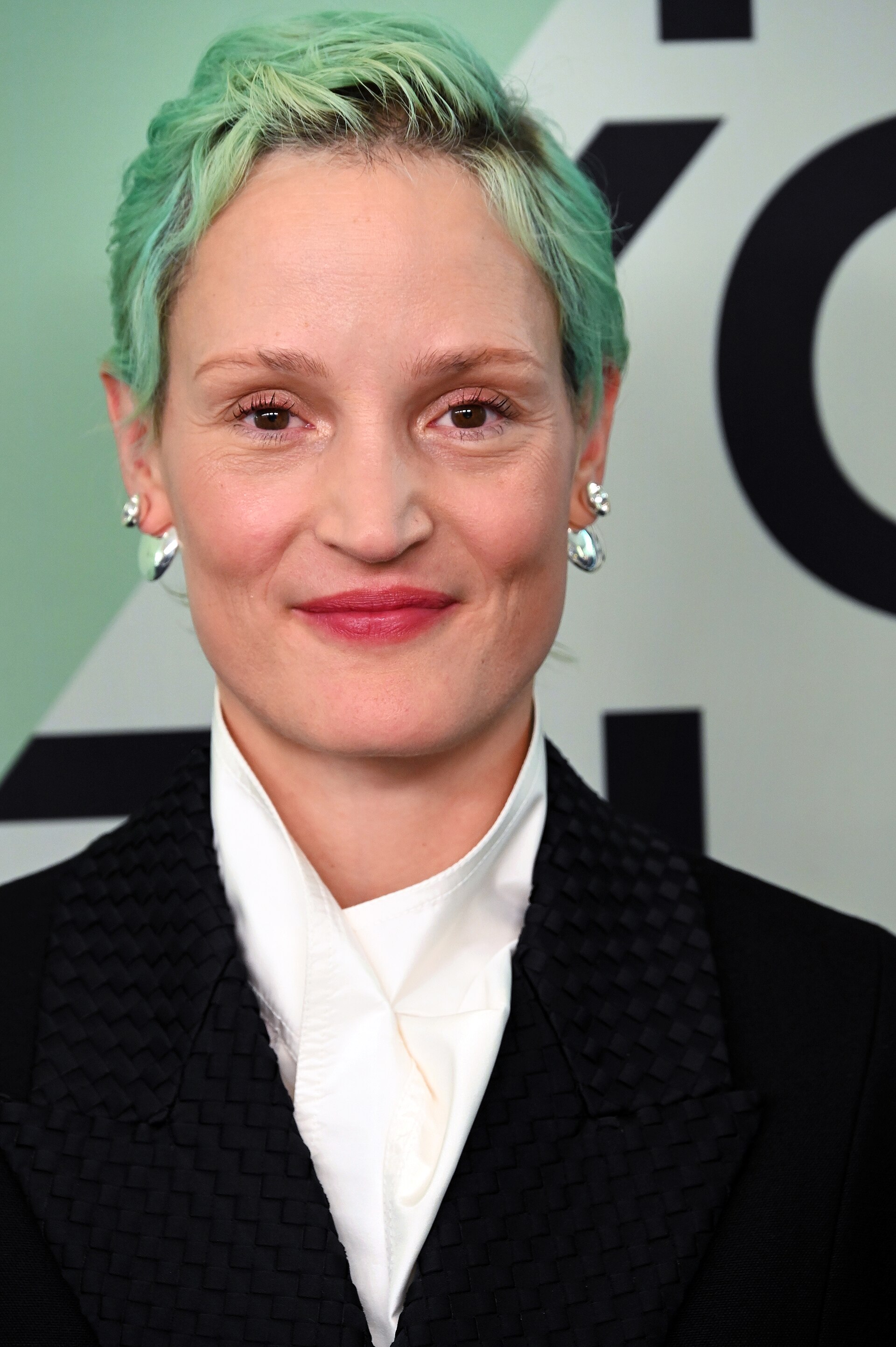 Vicky Krieps at the 63rd annual New York Film Festival for the film "Father Mother Sister Brother"