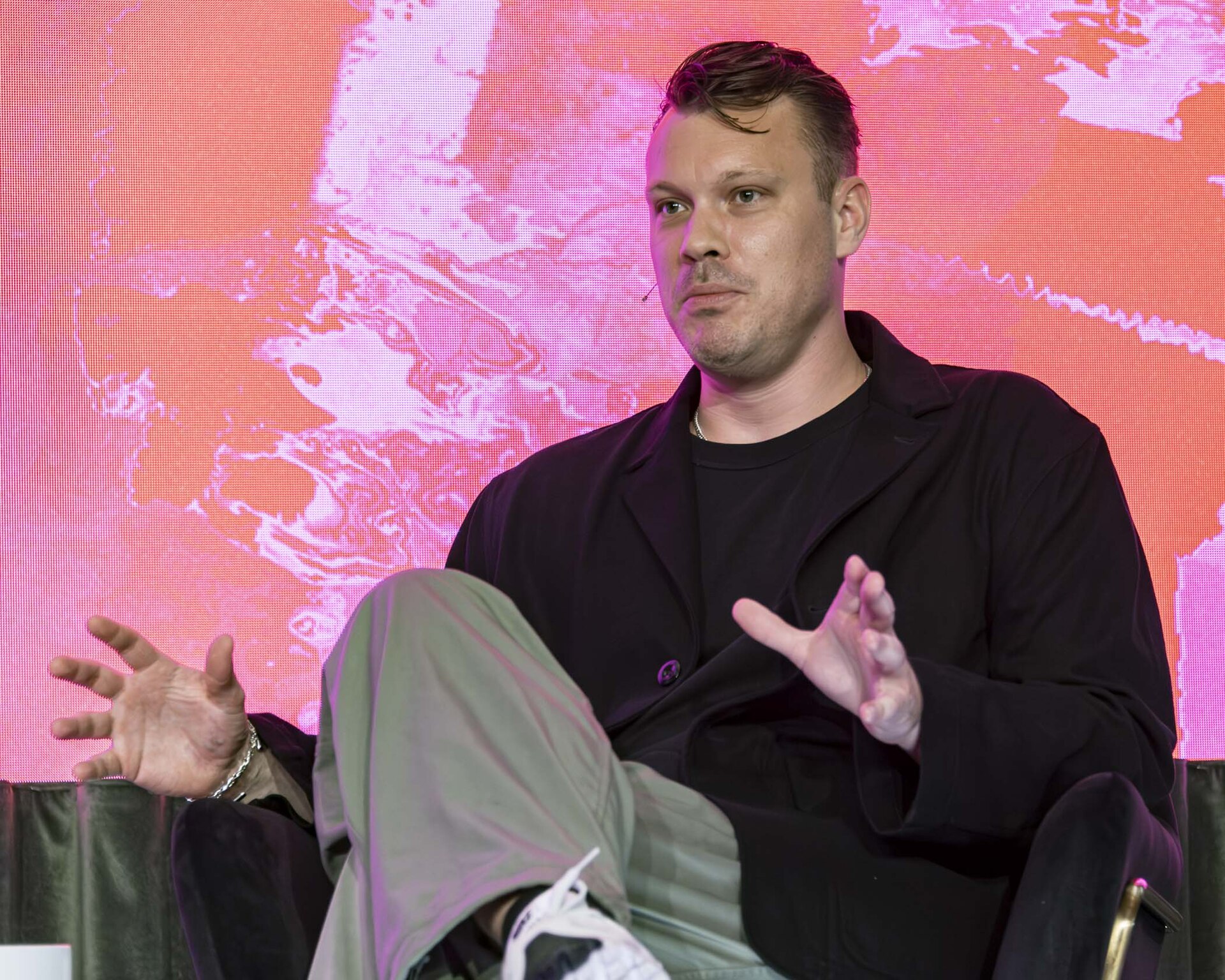 Victor Riparbello, Co-founder at Synthesia, at the SXSW London festival hosted in London, England during June 2025.