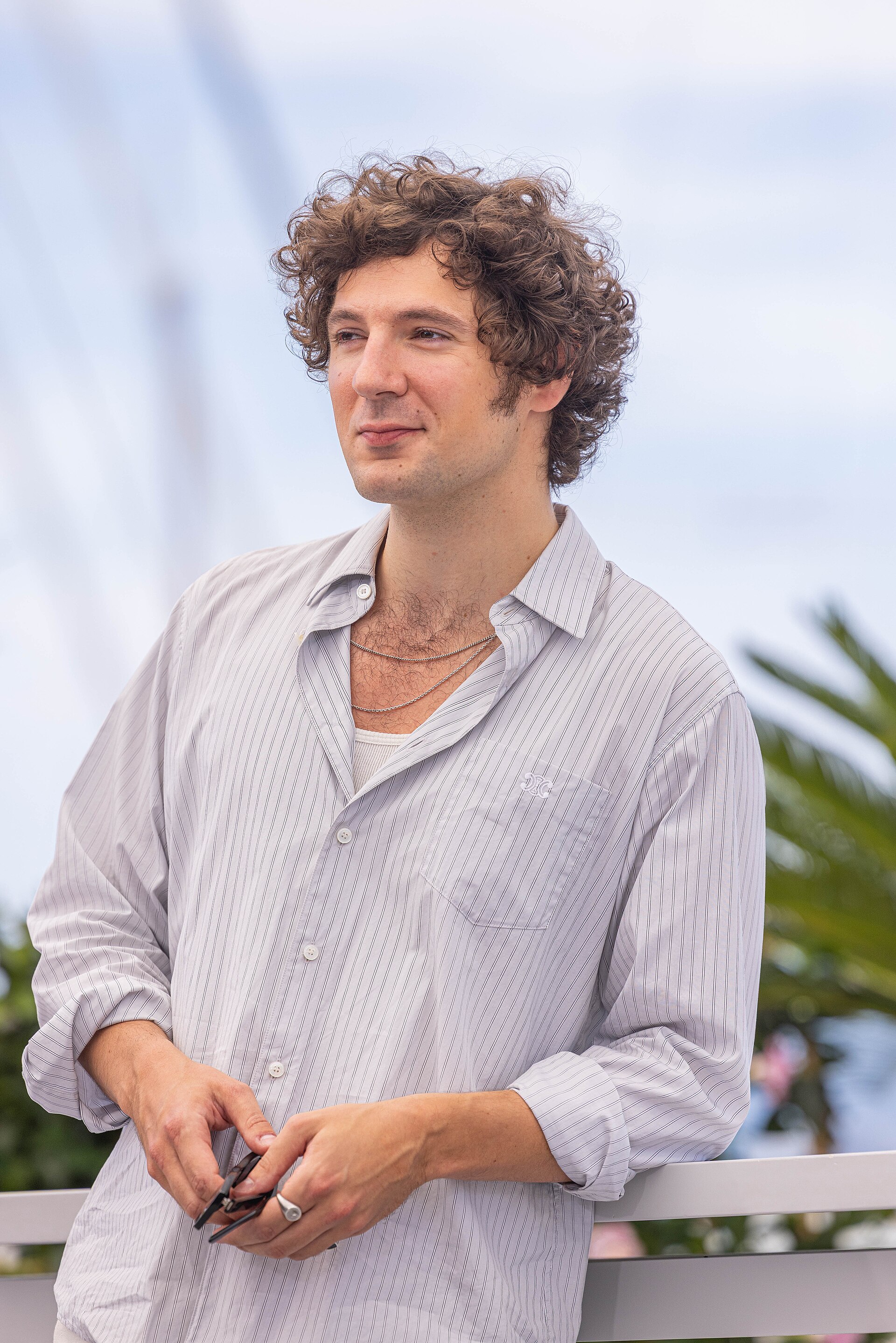 Actor Vincent Lacoste at the 2025 Cannes Film Festival