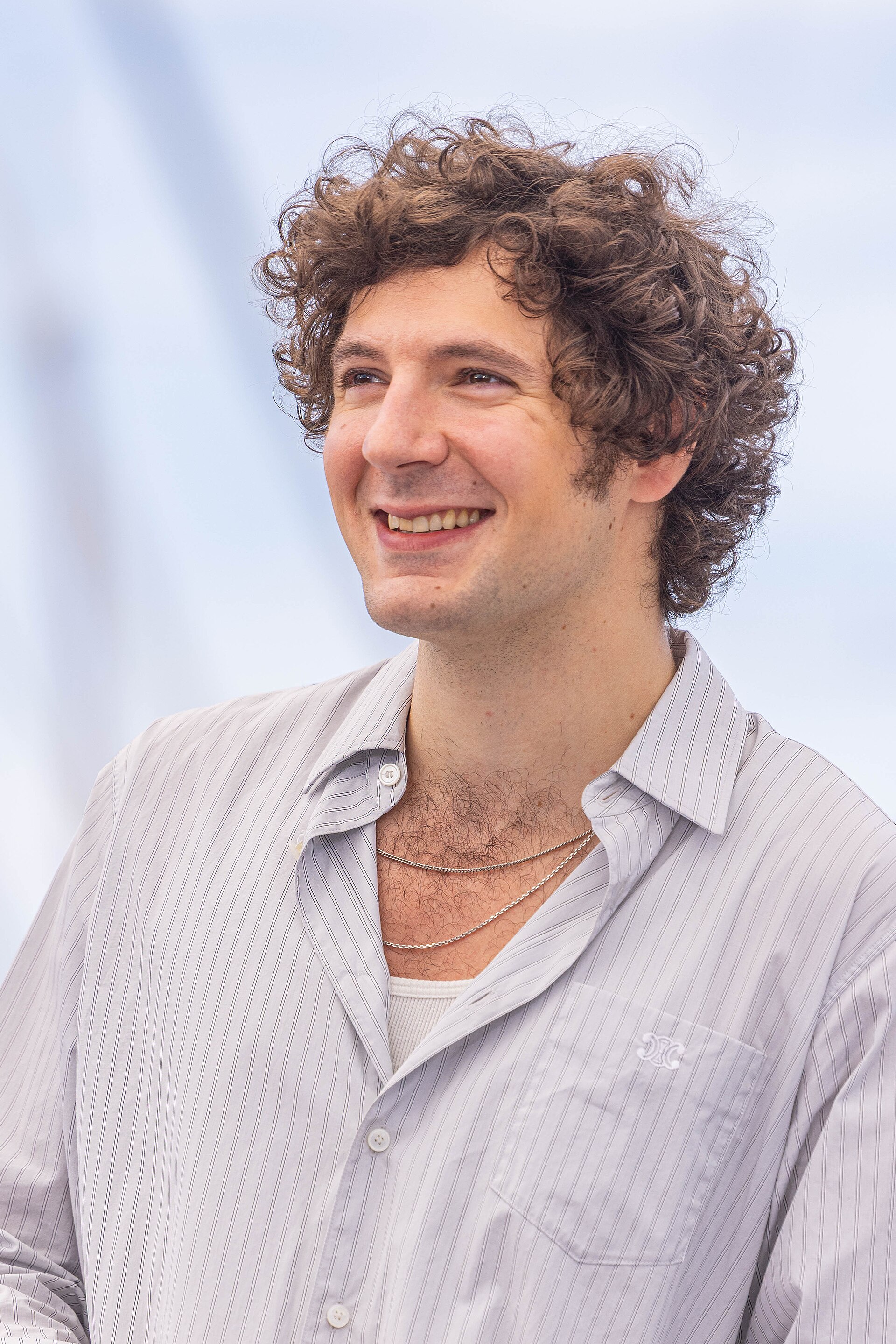 Actor Vincent Lacoste at the 2025 Cannes Film Festival