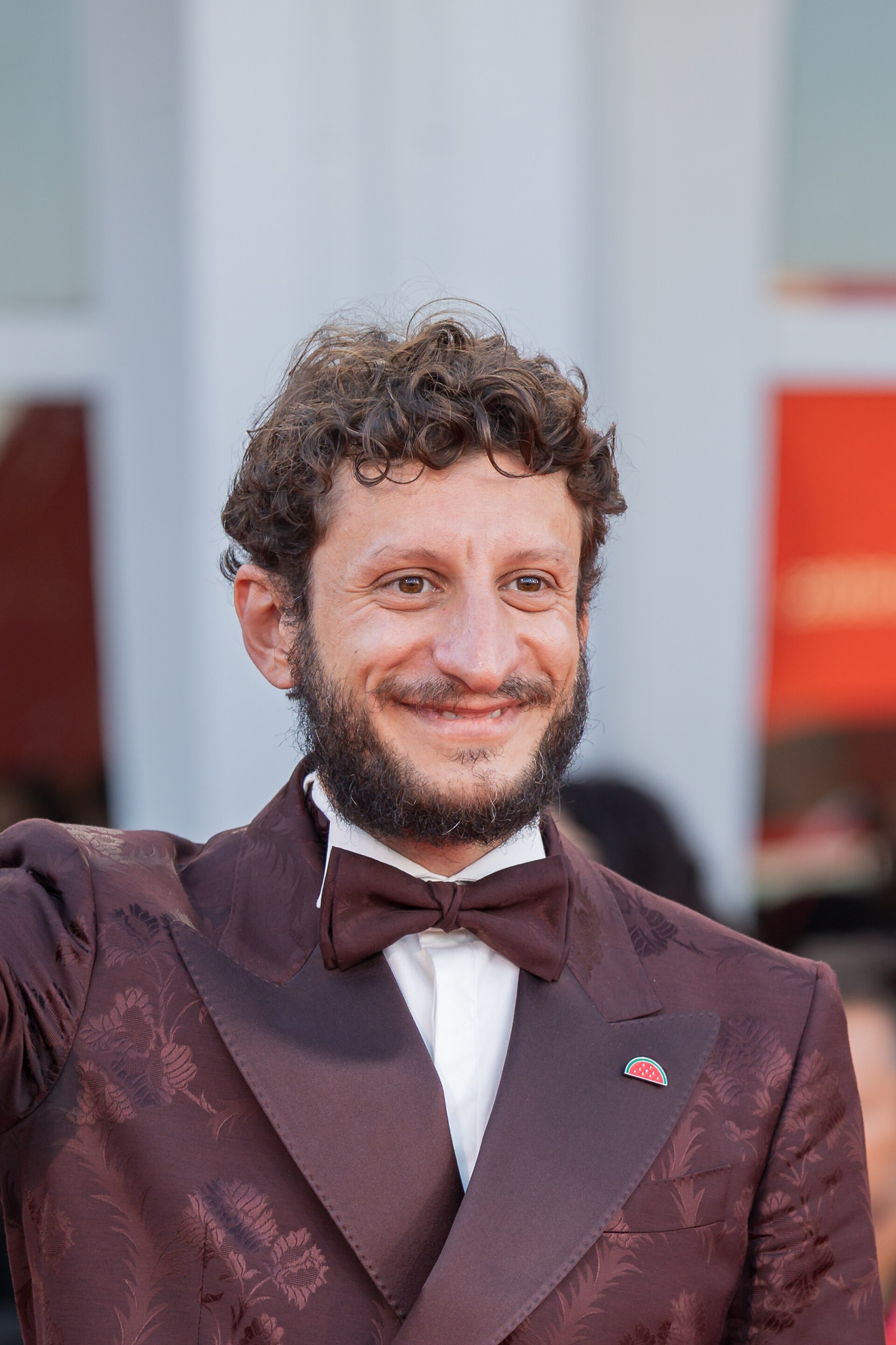Vincenzo Nemolato , actor, at 82nd Venice International Film Festival in Venice, Italy for the film duse.