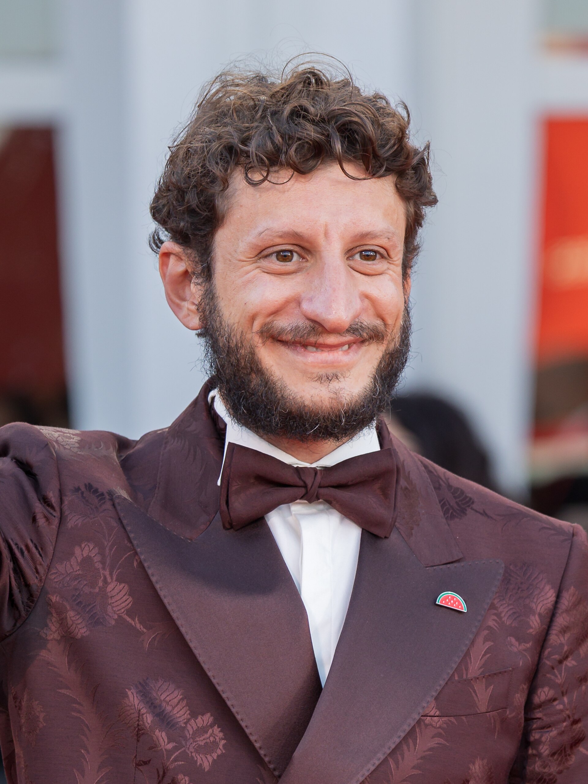 Vincenzo Nemolato , actor, at 82nd Venice International Film Festival in Venice, Italy for the film duse.