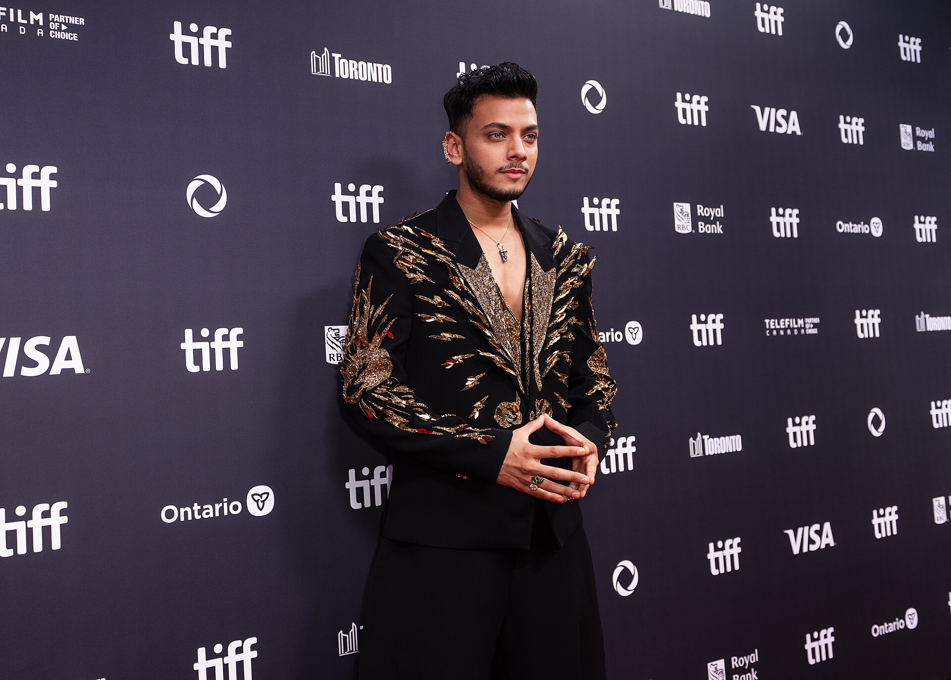 Vishal Jethwa at the North American Premiere of "Homebound" at the 2025 International Film Festival