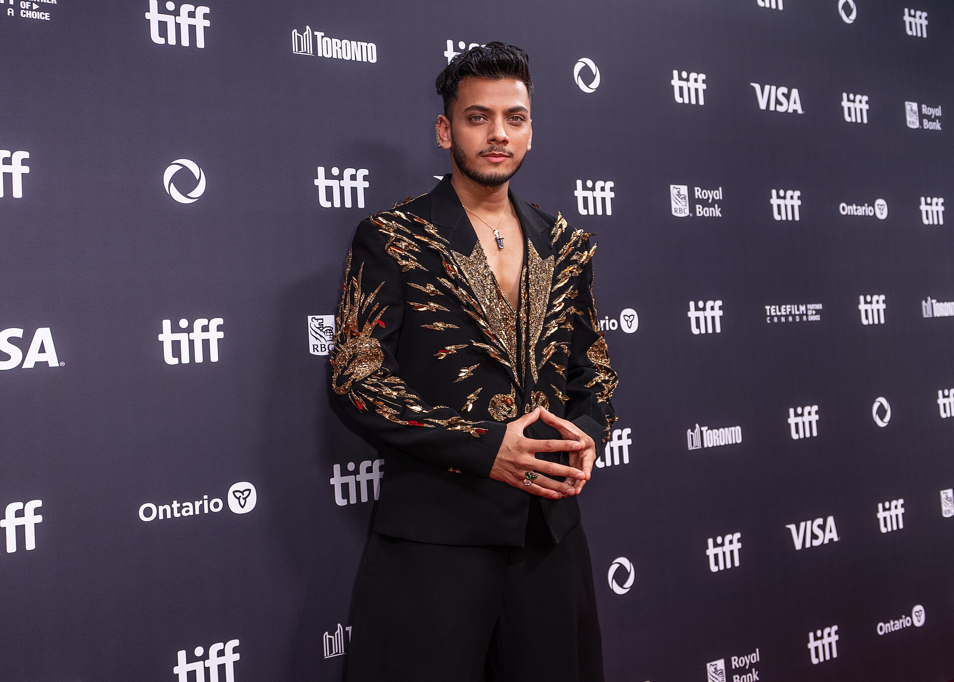 Vishal Jethwa at the North American Premiere of "Homebound" at the 2025 International Film Festival