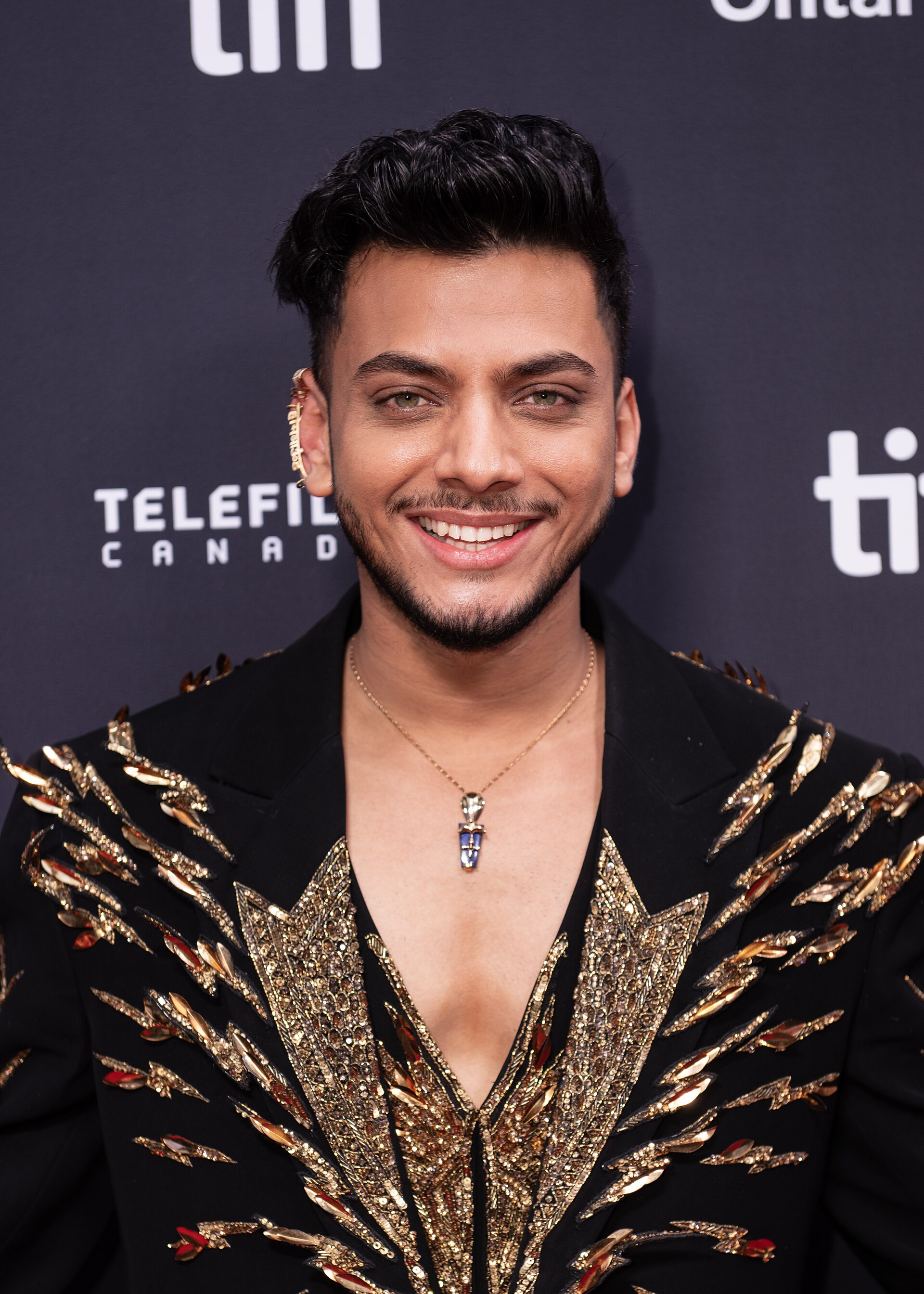 Vishal Jethwa at the North American Premiere of "Homebound" at the 2025 International Film Festival