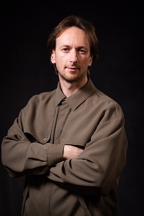 Vladimir Cernavskis at the 2024 Sundance Film Festival on January 22, 2024.