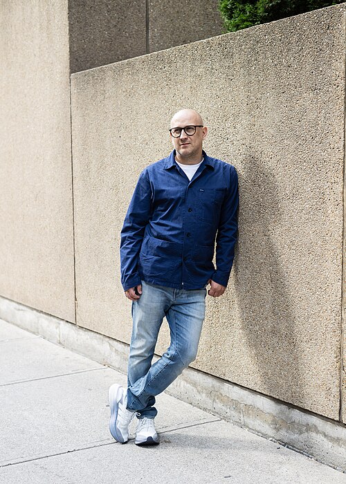 Volodymyr Yatsenko poses for a portrait during the 2025 Toronto International Film Festival
