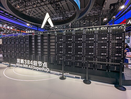 Atlas Superpod on display at WAIC 2025 in Shanghai