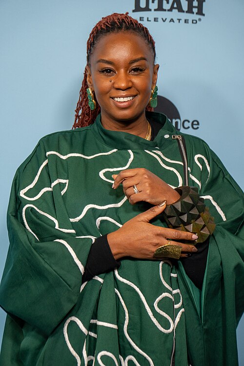 Wanuri Kahiu at the 2025 Sundance Film Festival Awards