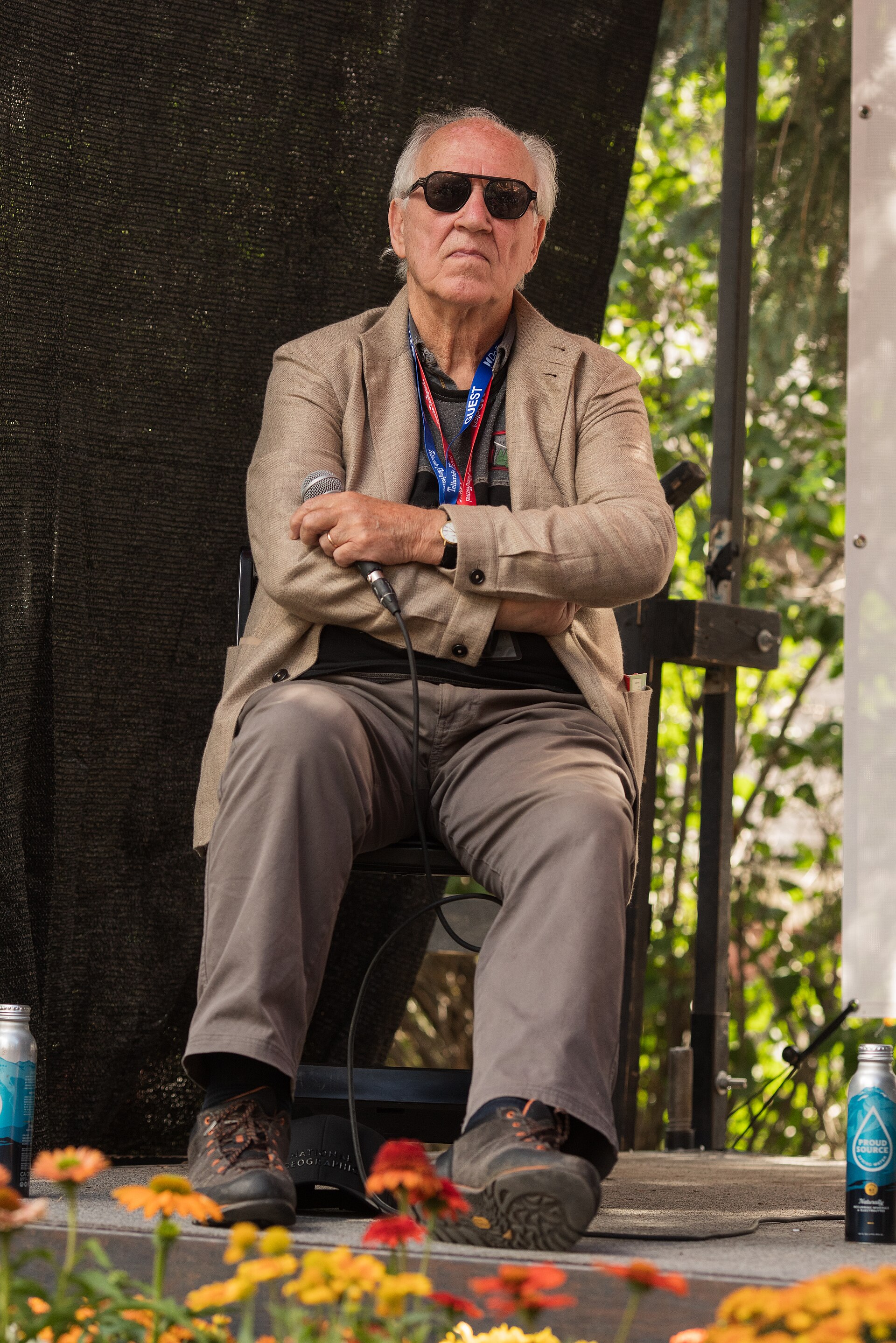 Werner Herzog at 2025 Telluride Film Festival
