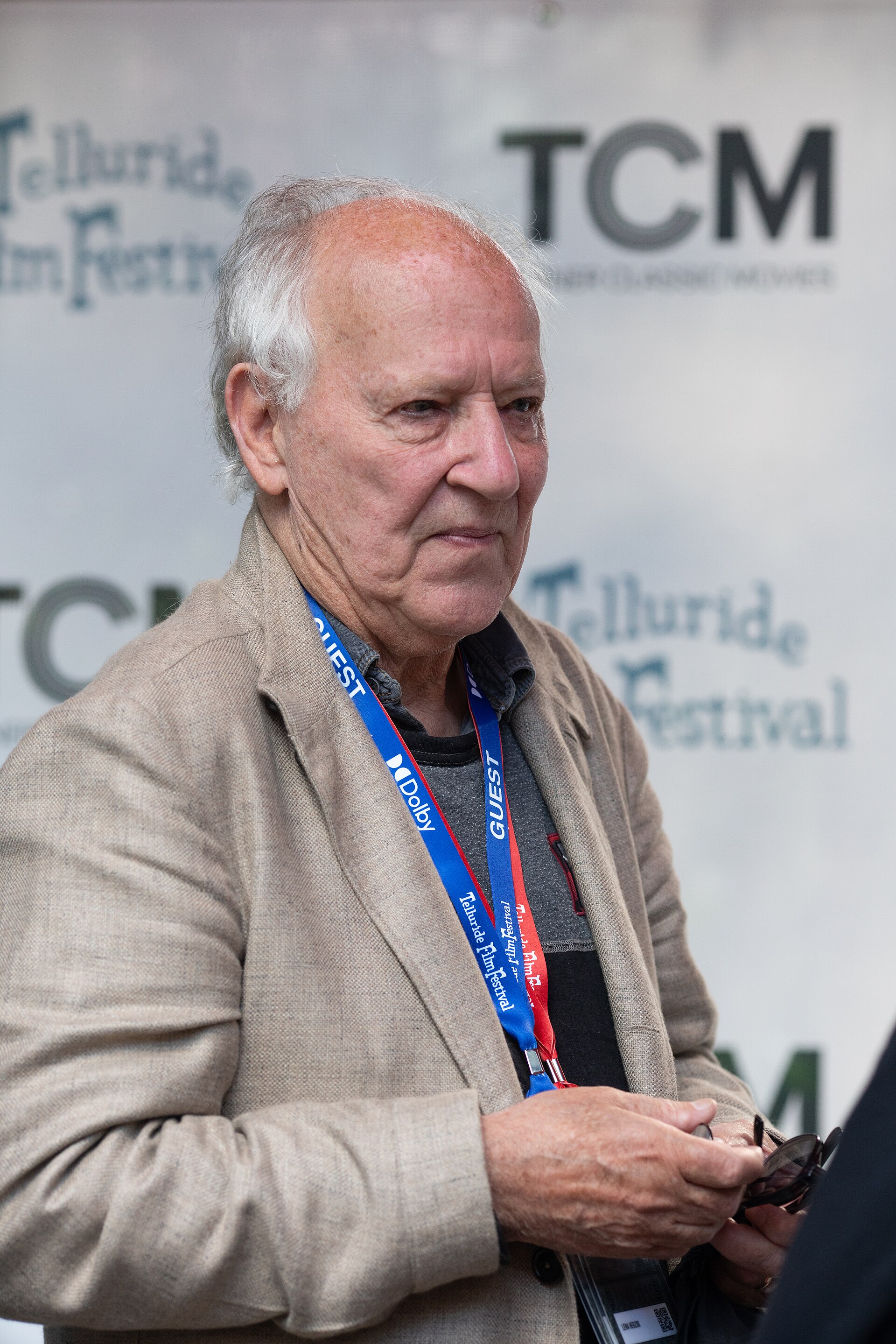 Werner Herzog at 2025 Telluride Film Festival