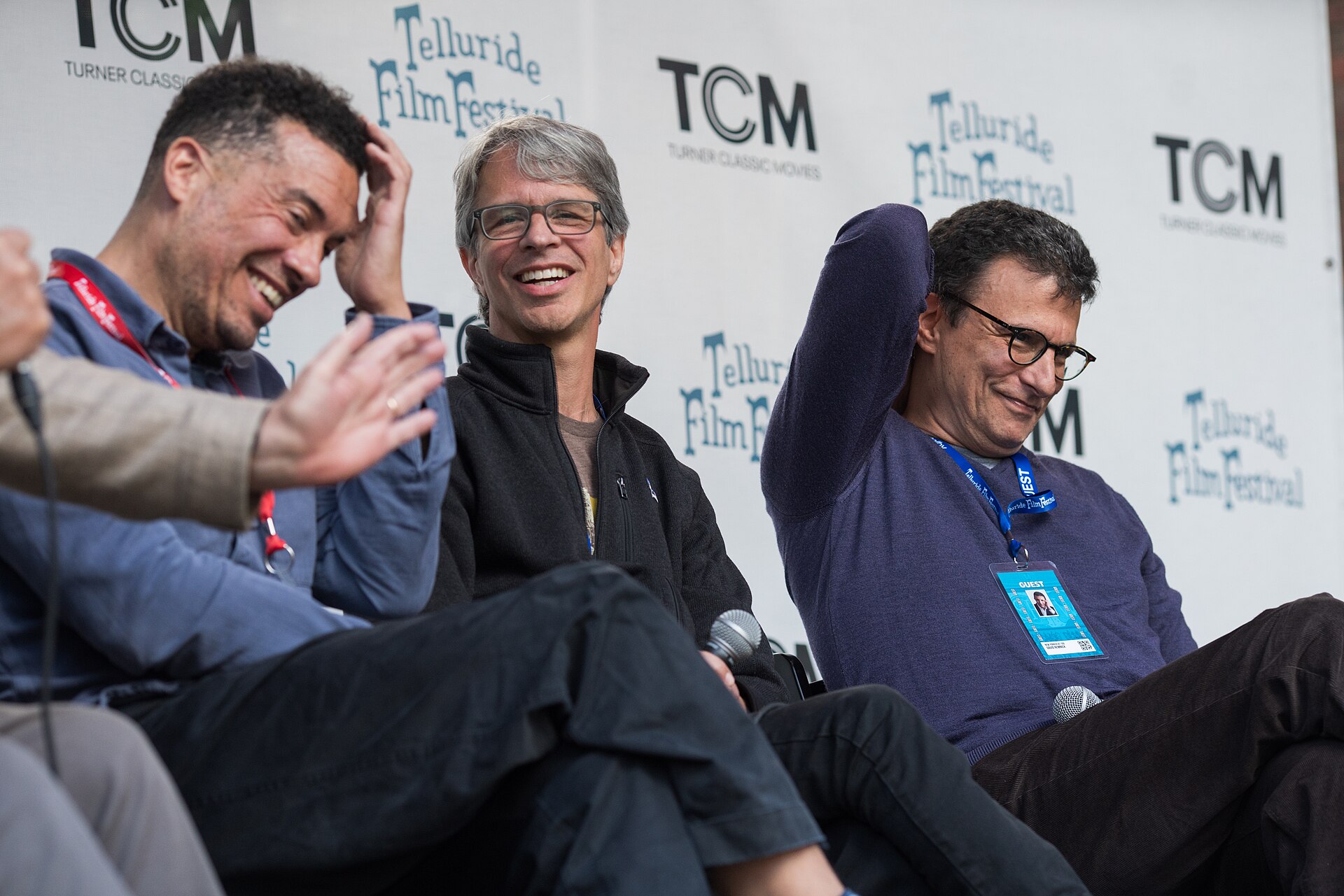 Werner Herzog, Ezra Edelman, Marshall Curry, David Remnick at 2025 Telluride Film Festival