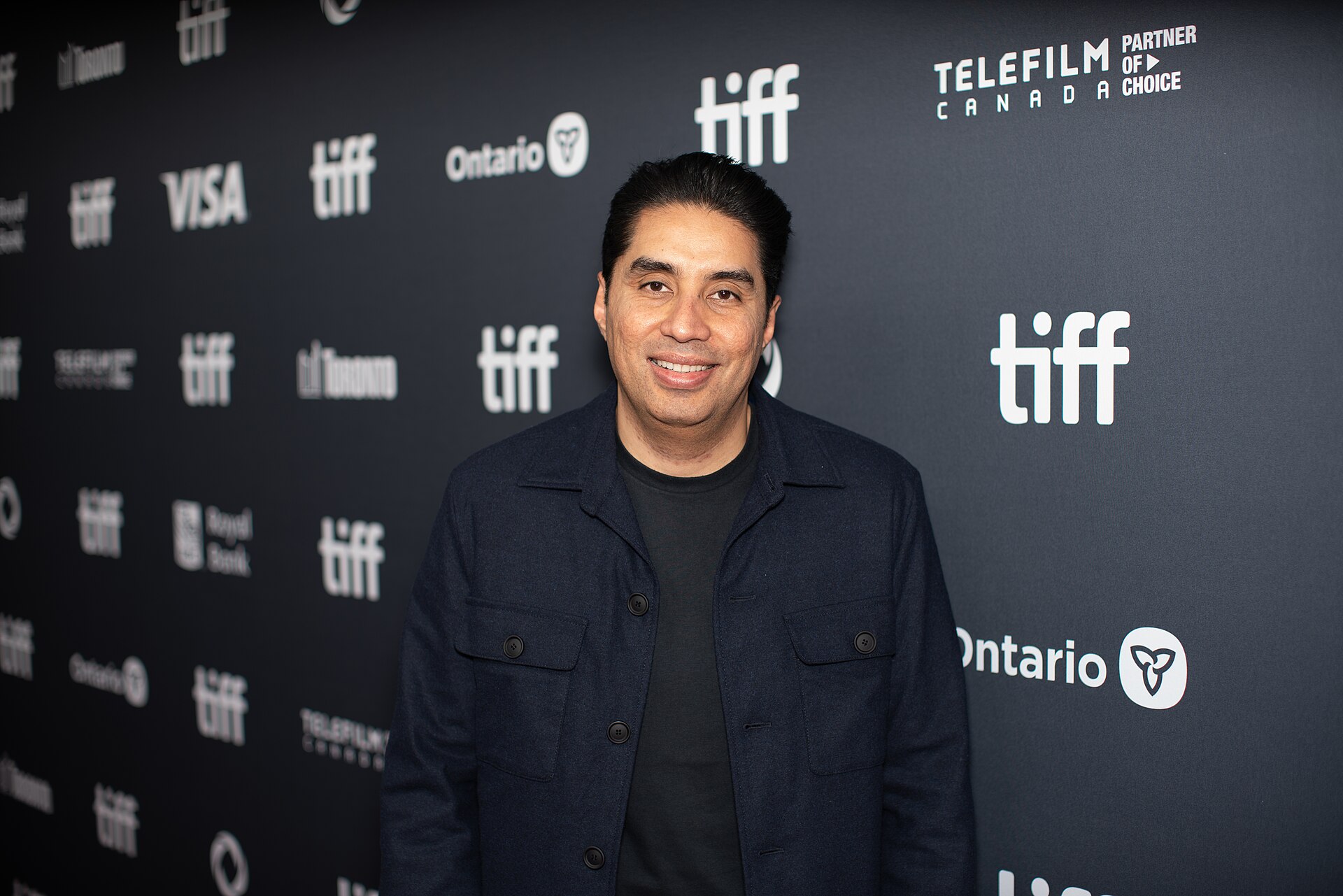 Wicky V. Olindo, producer of the film 'Shadow Strays', at the 2024 Toronto International Film Festival