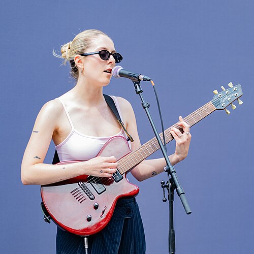 Wildes, Singer Songwriter, at the 2025 SXSW London festival in London, England.