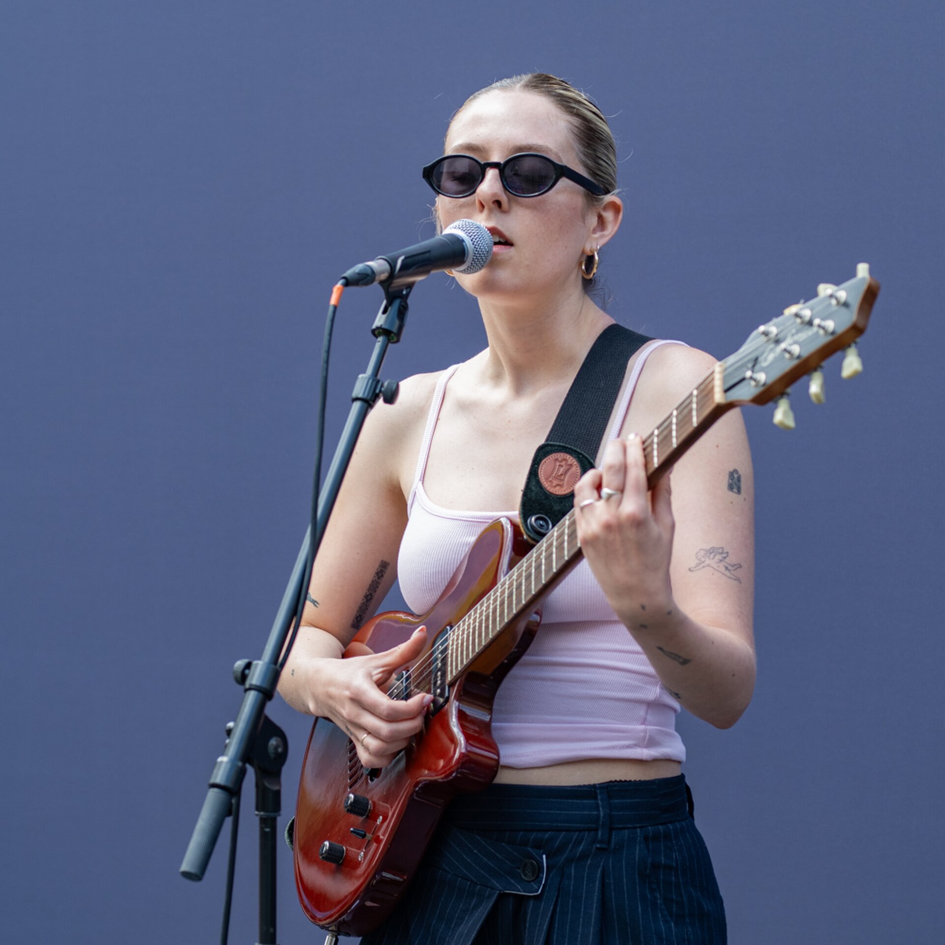Wildes, Singer Songwriter, at the 2025 SXSW London festival in London, England.