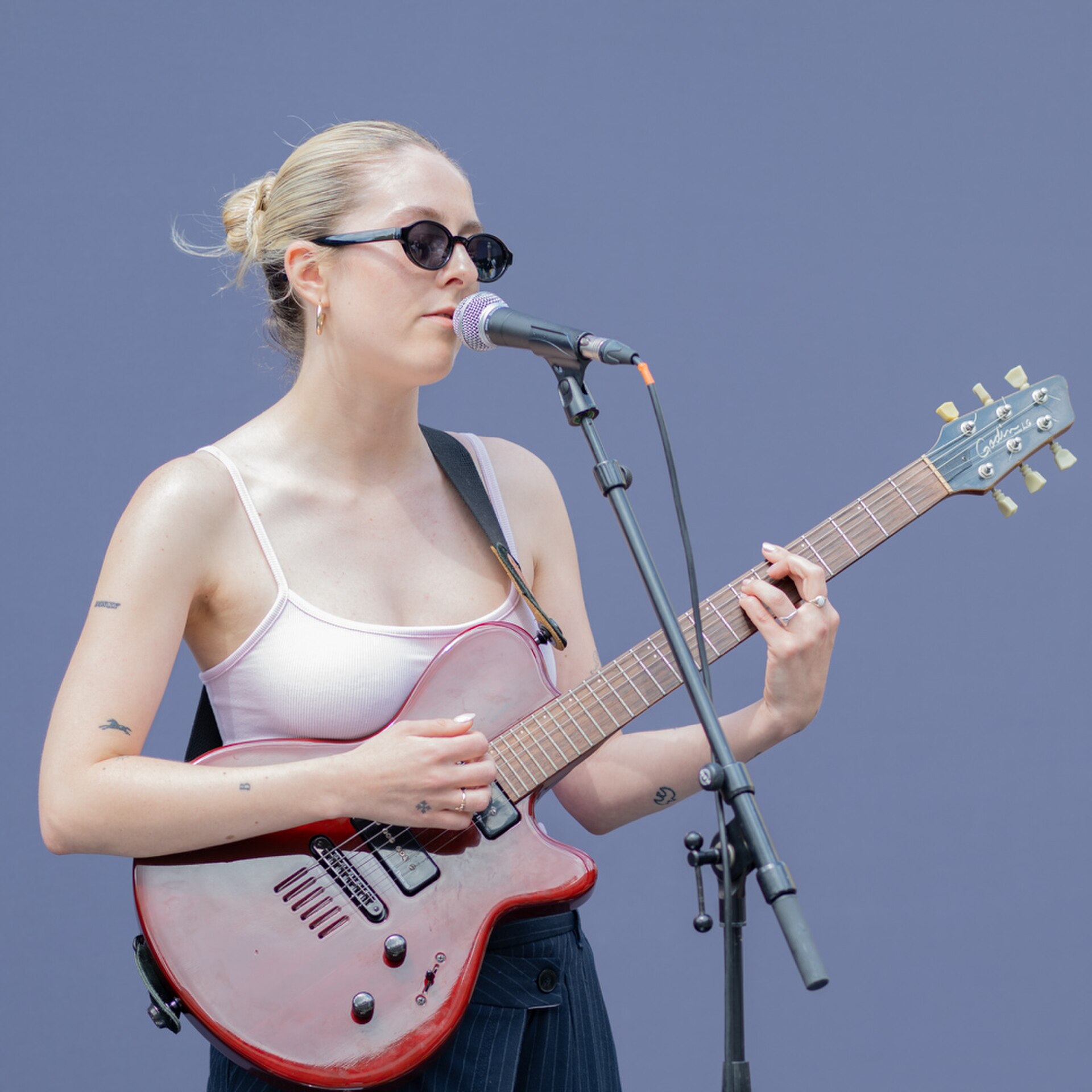 Wildes, Singer Songwriter, at the 2025 SXSW London festival in London, England.