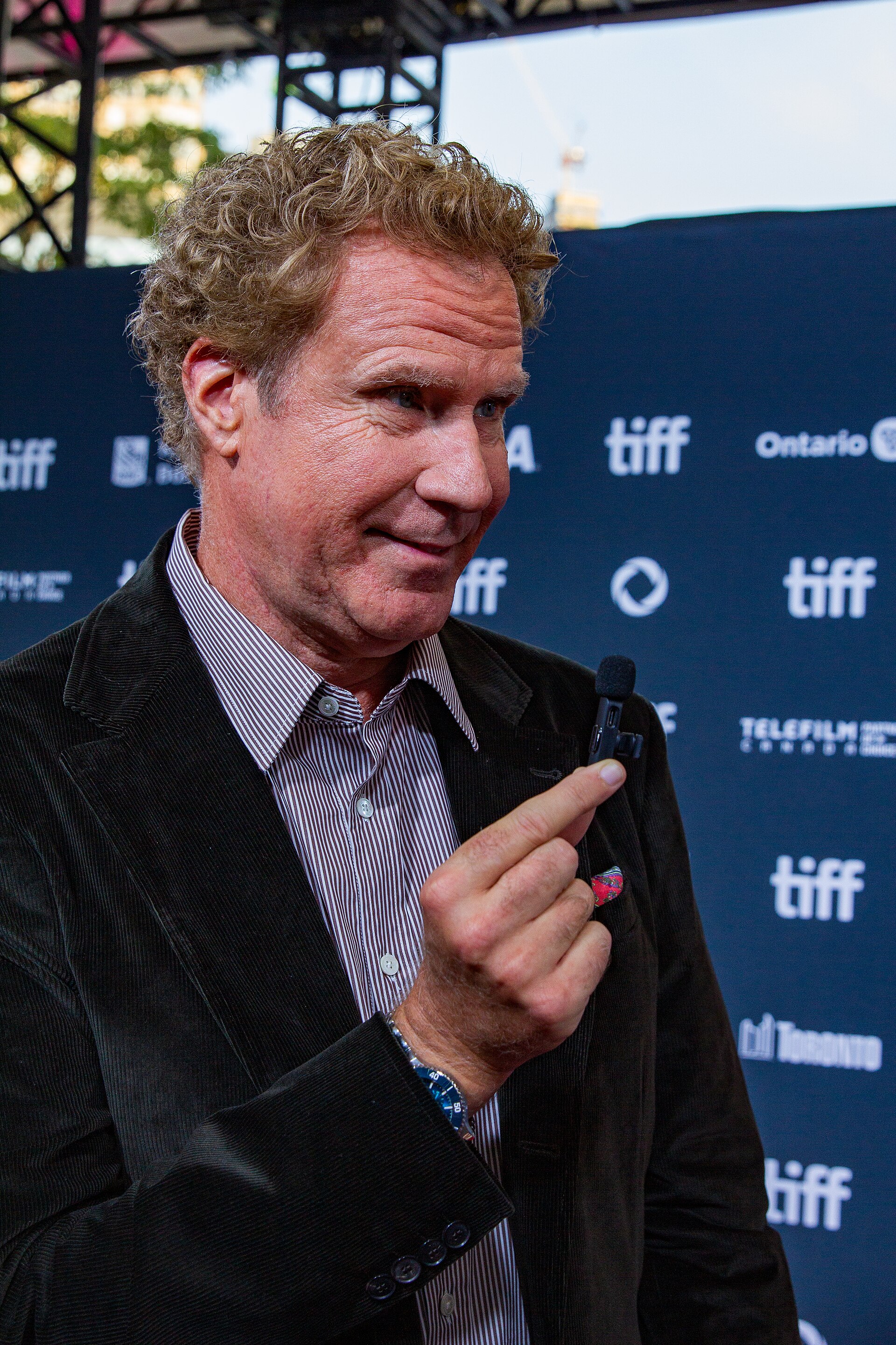 Will Ferrell, actor, at the 2024 Toronto International Film Festival (TIFF) for the movie Will & Harper.